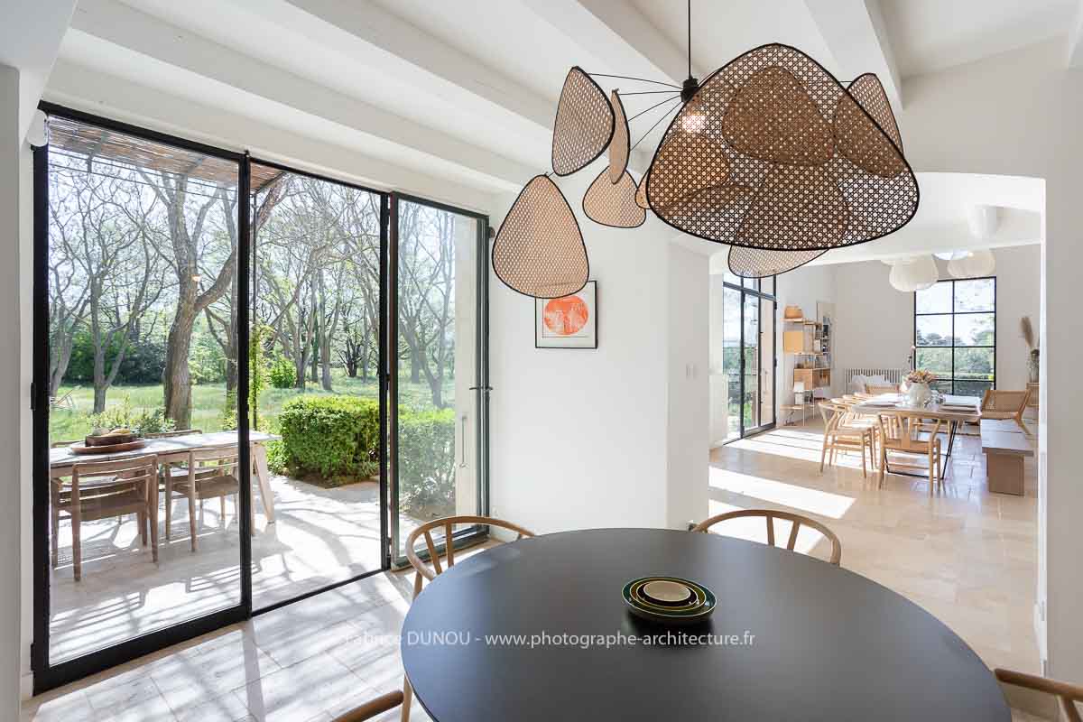 Réhabilitation d'une demeure près d'Aix en Provence par MA3 architecture. Photo Fabrice DUNOU photographe d'architecture et d'intérieur.